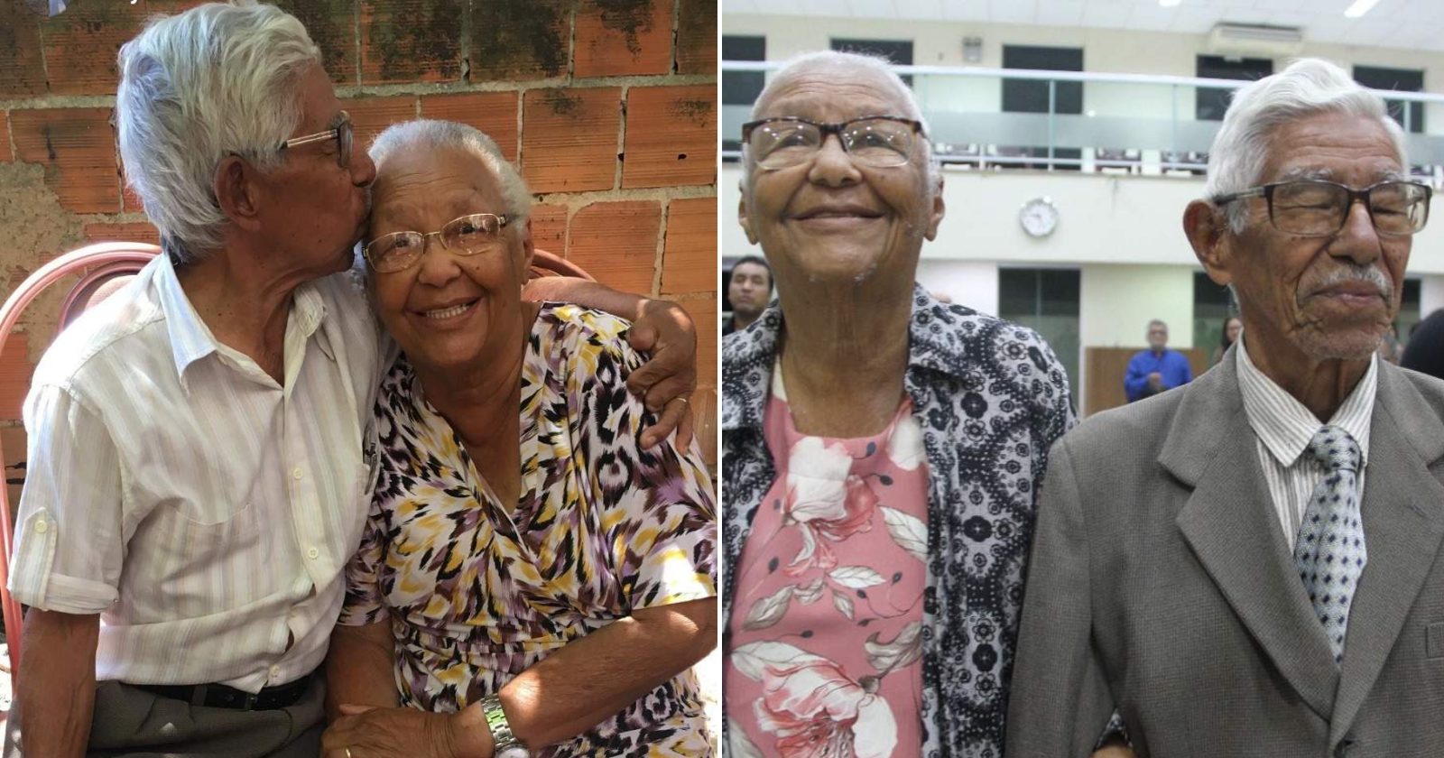 Casal de idosos comemora 72 anos de casamento; consegue adivinhar quantos bisnetos eles têm?