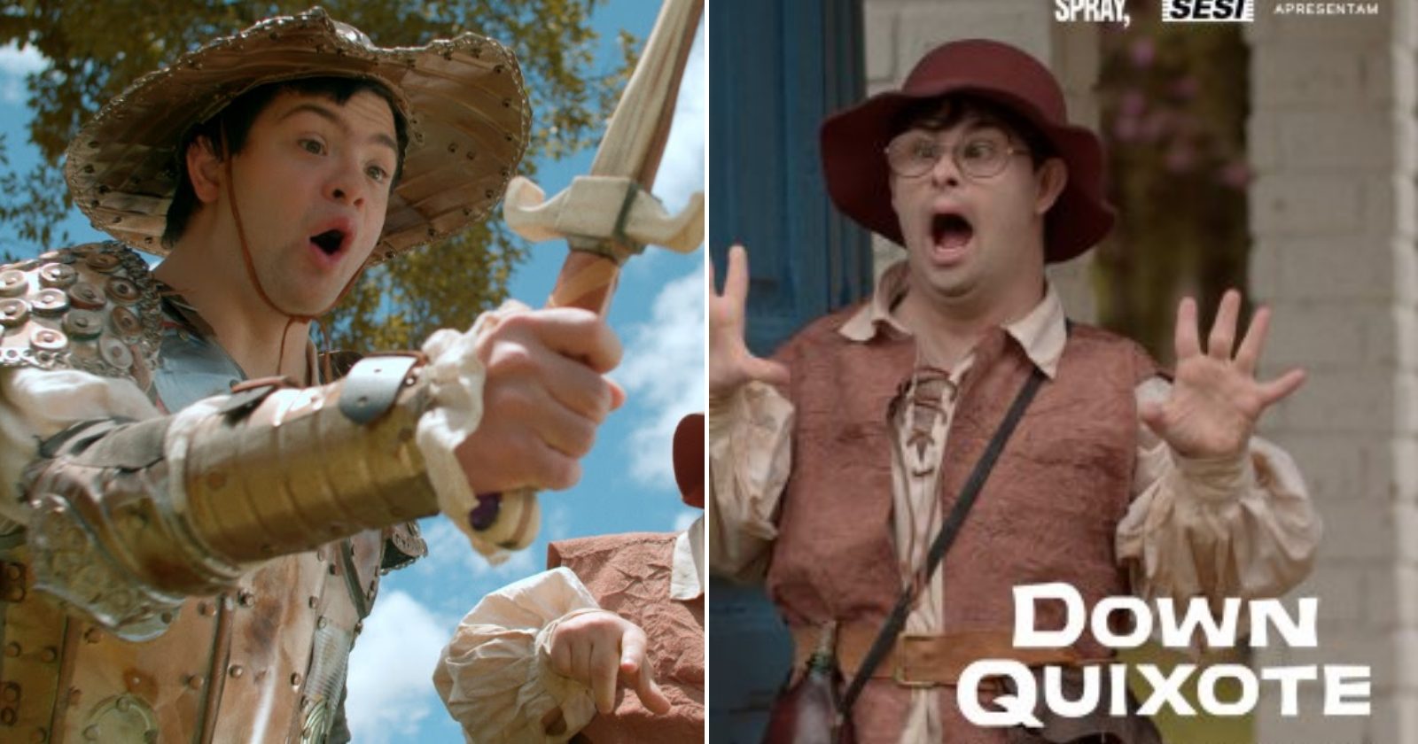 ‘Down Quixote’: clássico da literatura ganha filme estrelado por atores com Síndrome de Down