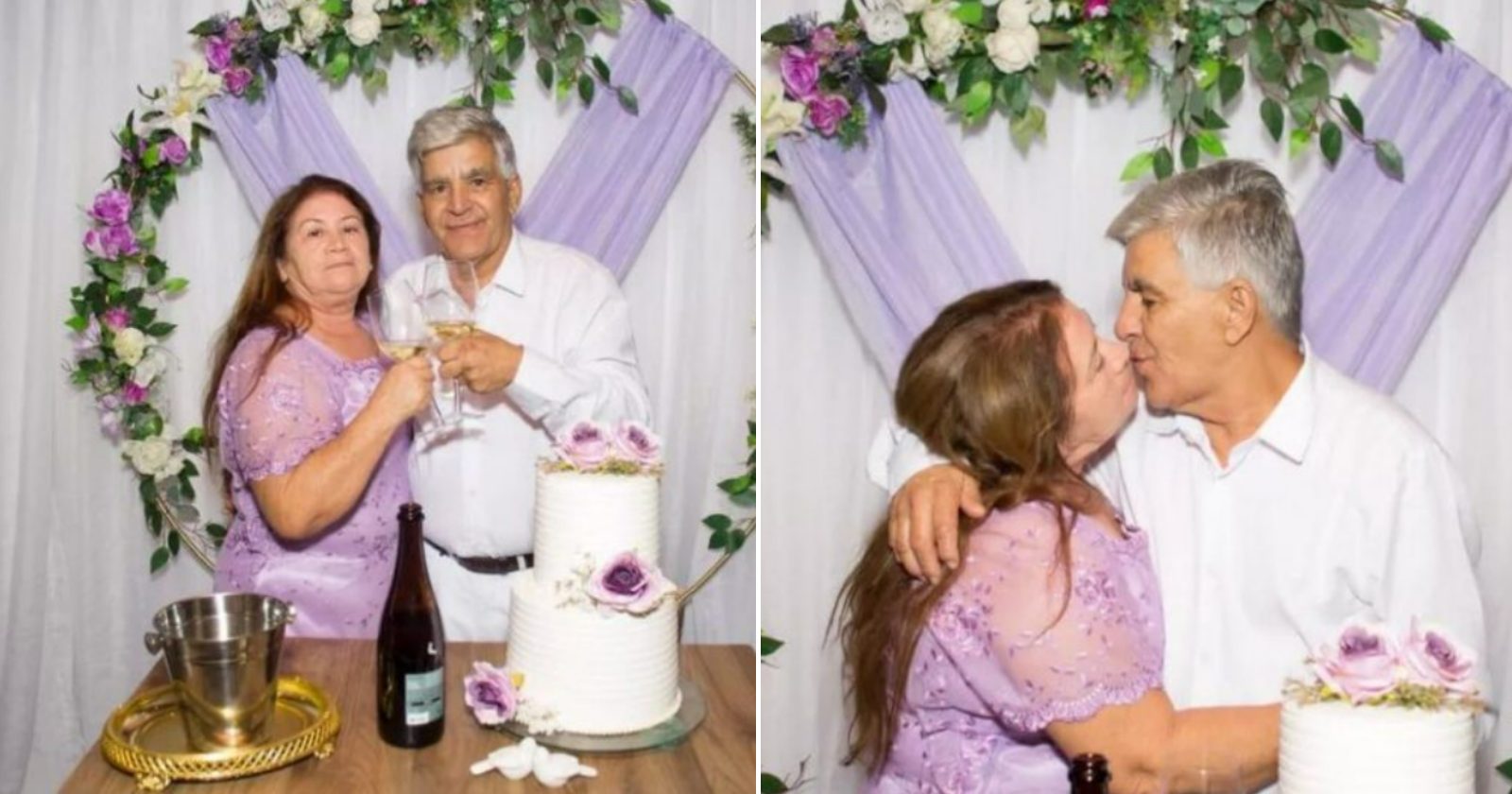 Após 40 anos separados, casal que viveu romance na adolescência se reencontra e finalmente se casam