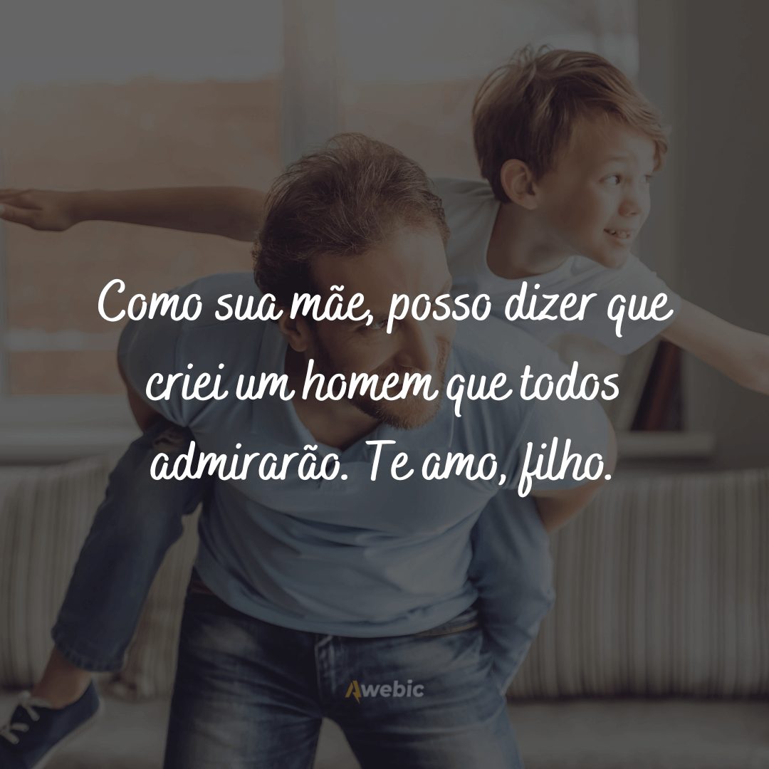 Frases para filho abençoado