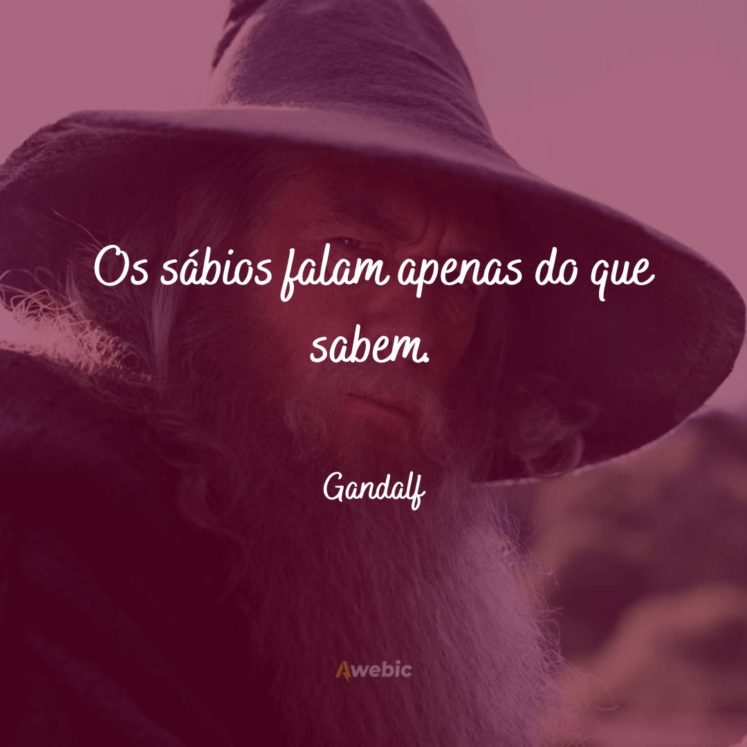 frases de O Senhor dos Anéis