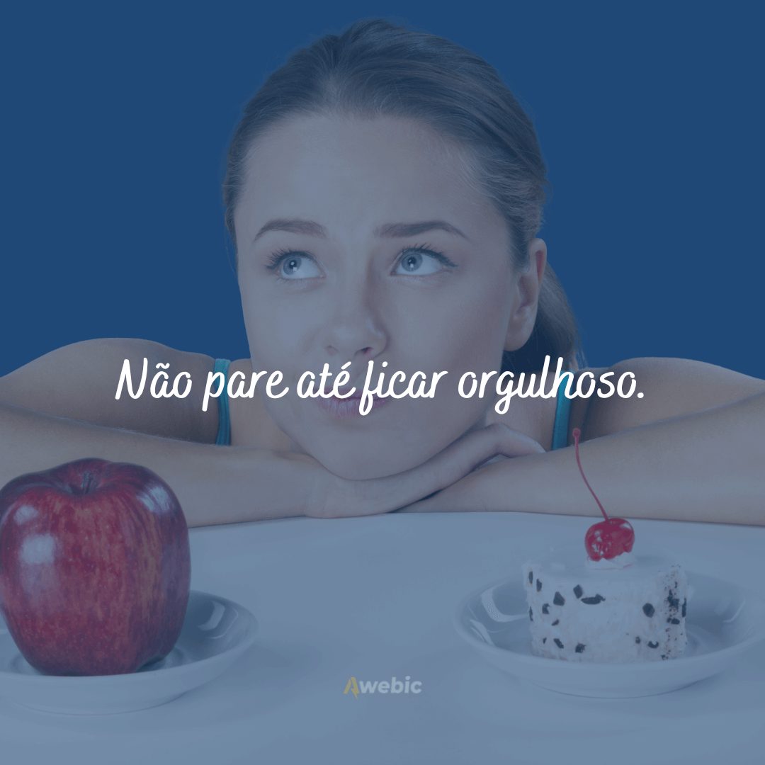 Frases de dieta para dar aquela animada