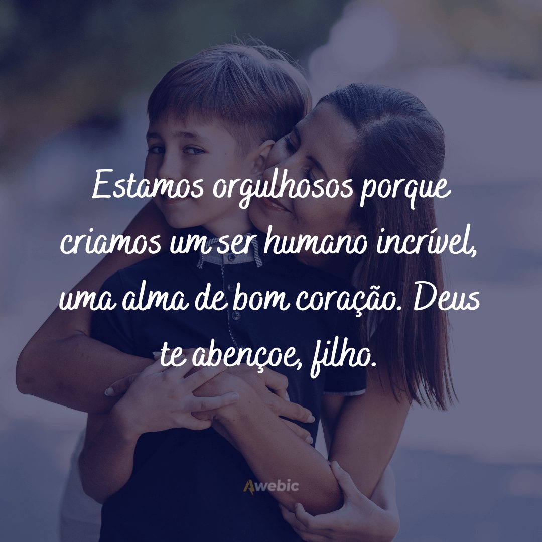 Frases para filho abençoado