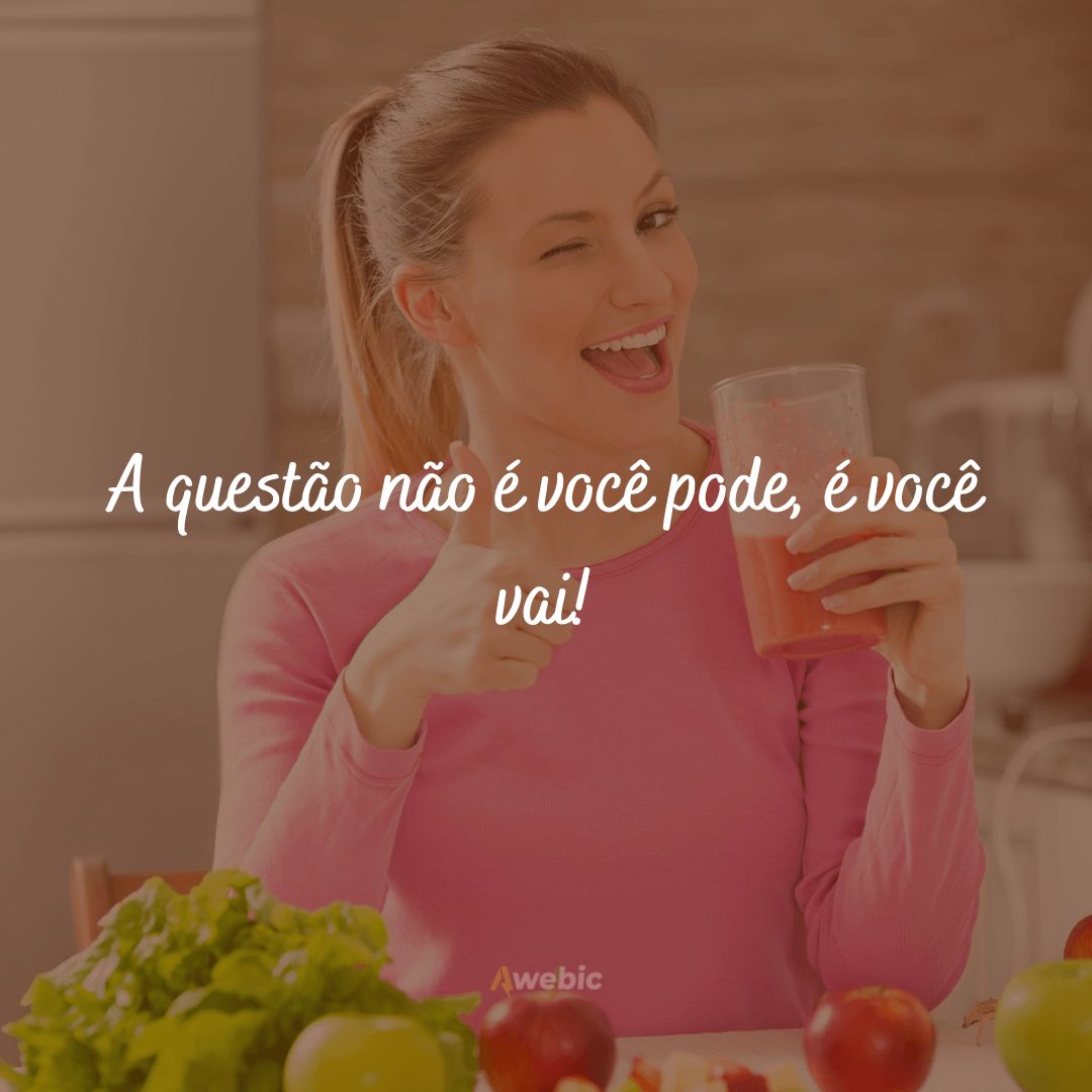 Frases de dieta para dar aquela animada