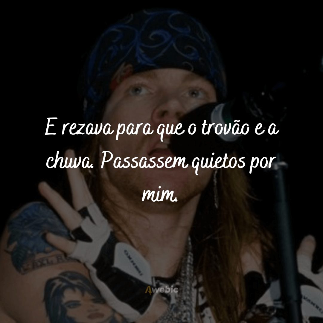 Frases do Guns N' Roses