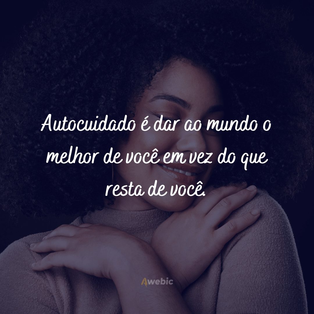 Frases de amor-próprio para status