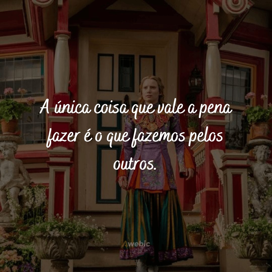 Frases de Alice Através do Espelho