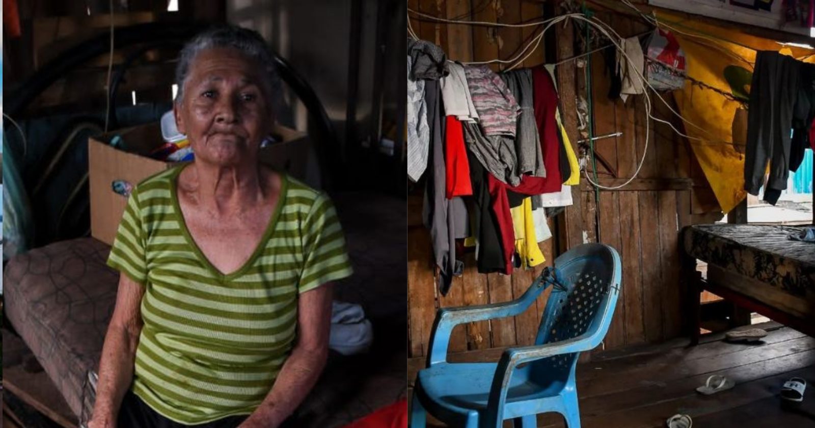 Idosa cega e carente ganha vaquinha para realizar seu sonho: ter um banheiro em casa