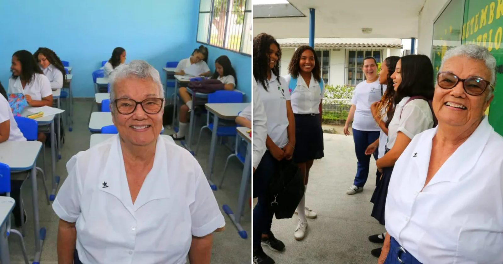 Aos 85 anos, Dona Naná é a aluna mais idosa da rede estadual do Brasil. Confira essa história linda e pra lá de inspiradora!