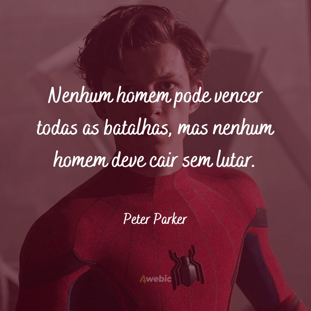 Frases da Marvel cheios reflexão