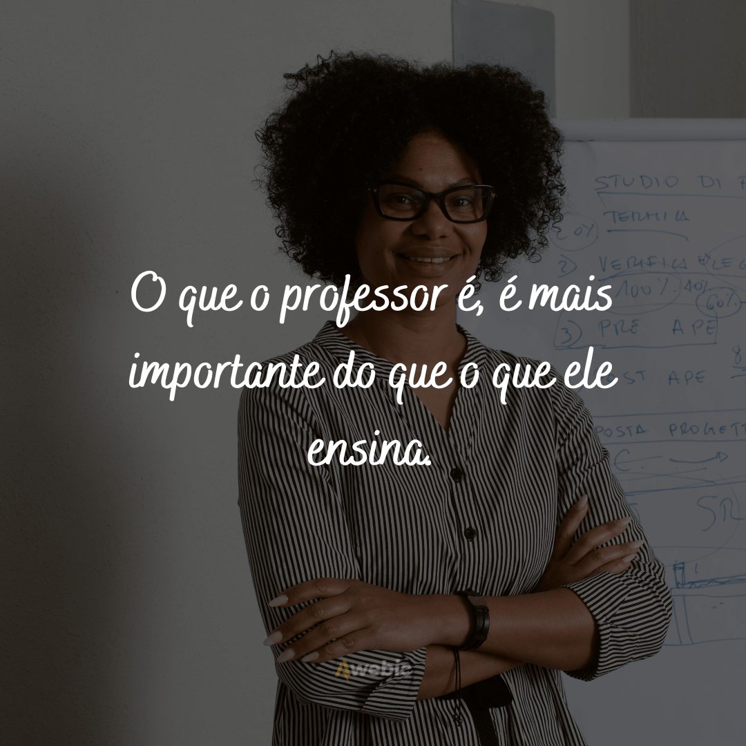 Frases sobre ser professor