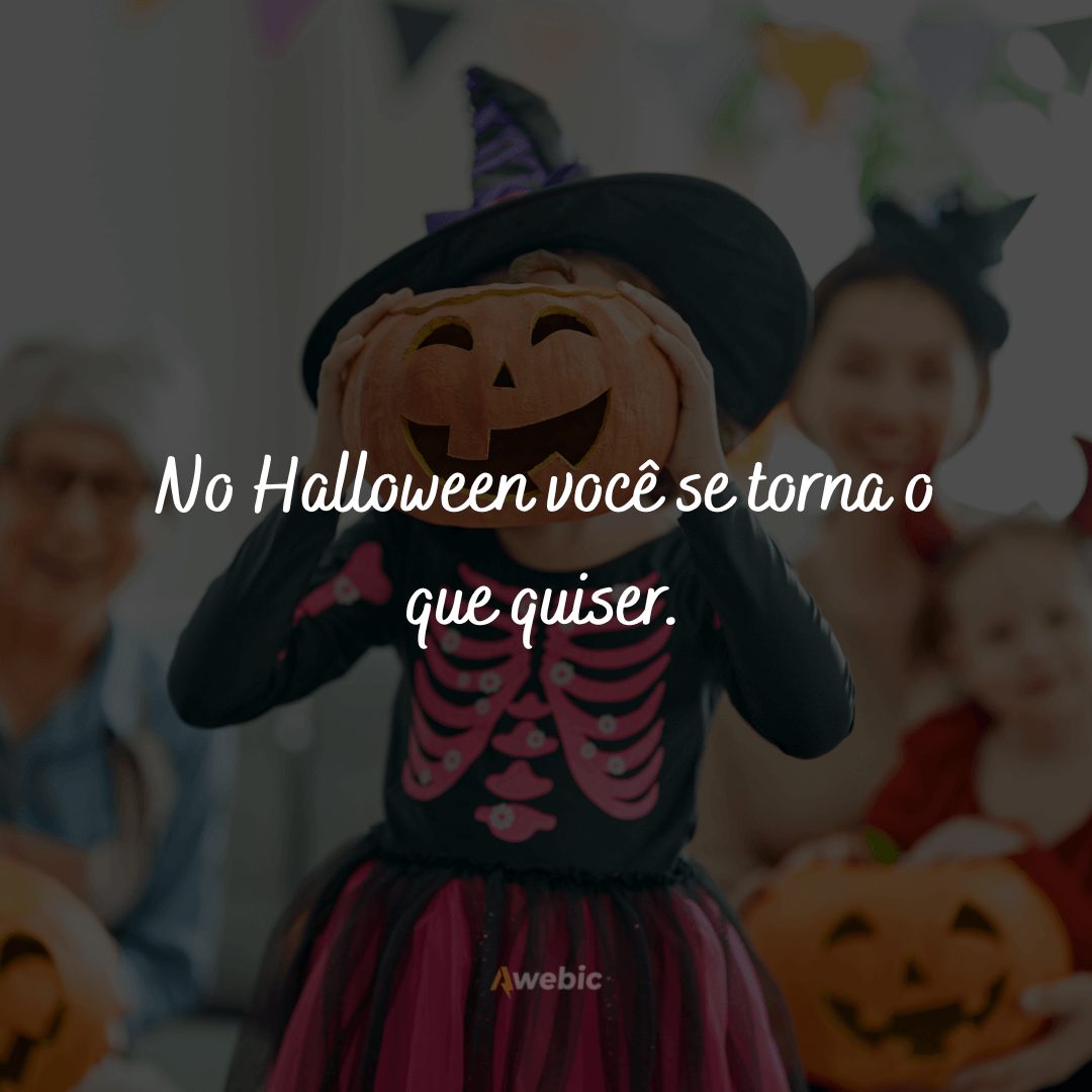  legendas para foto de halloween