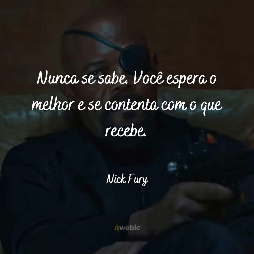 Frases da Marvel cheios reflexão