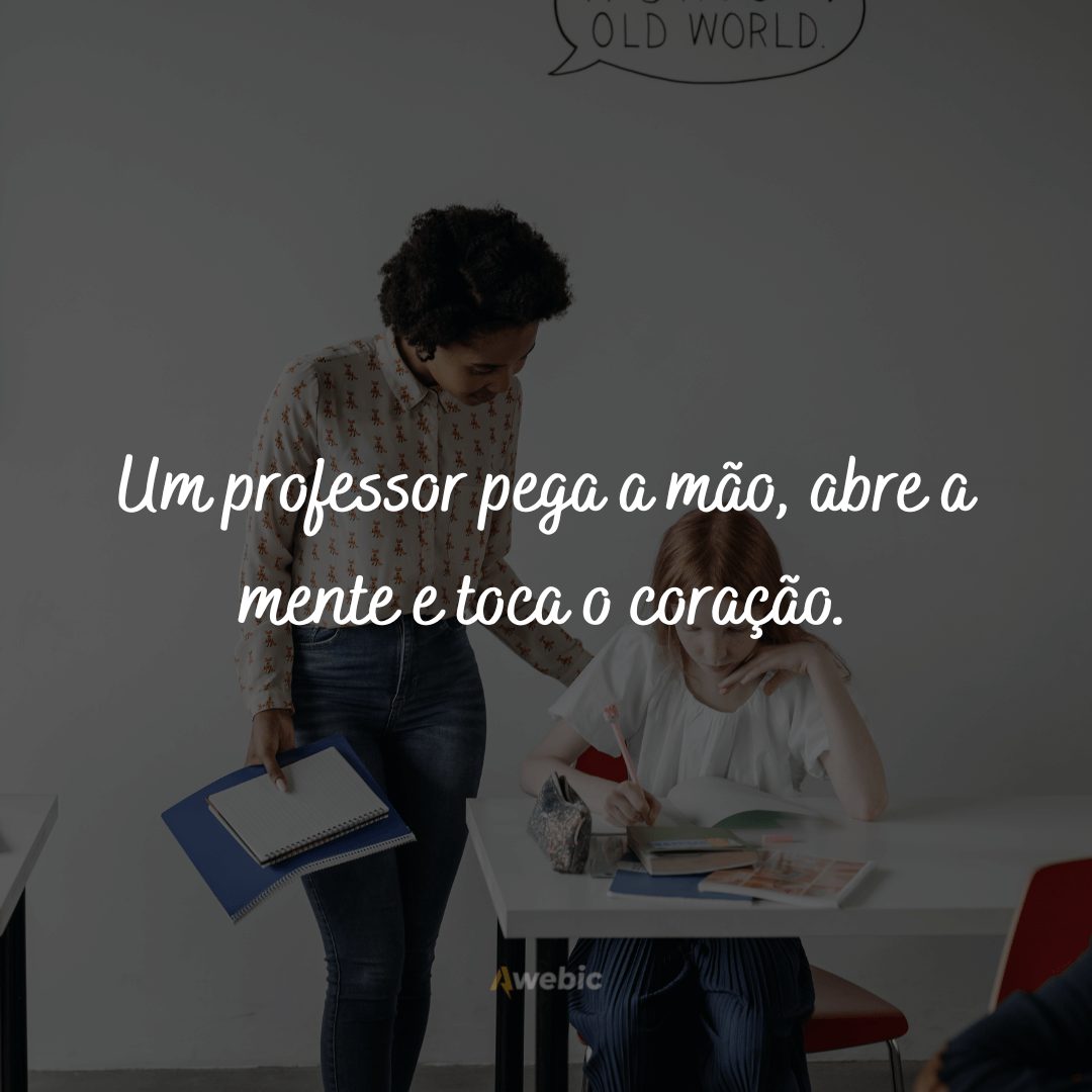 Frases sobre ser professor