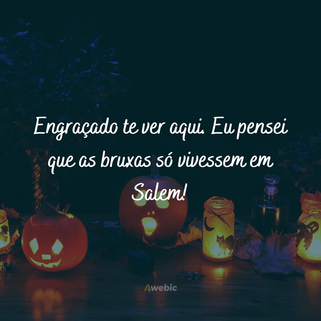 Frases de Halloween engraças