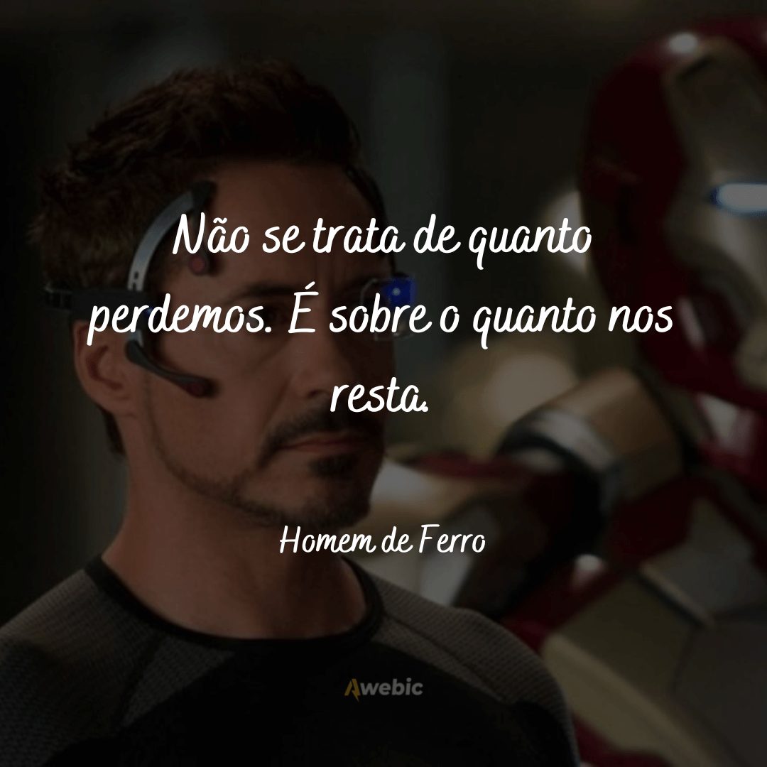 Frases do Homem de Ferro