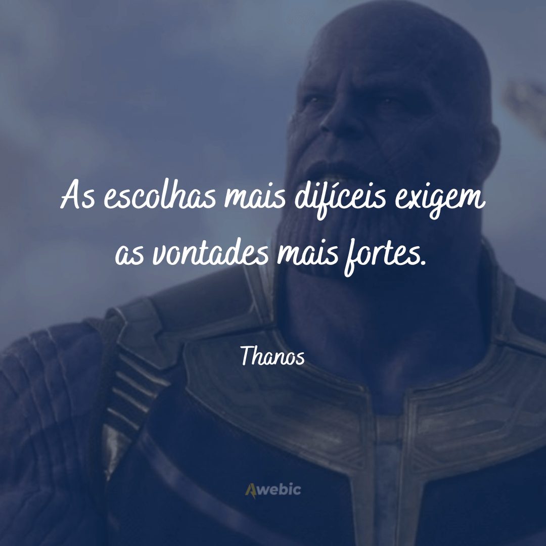 Frases da Marvel cheios reflexão