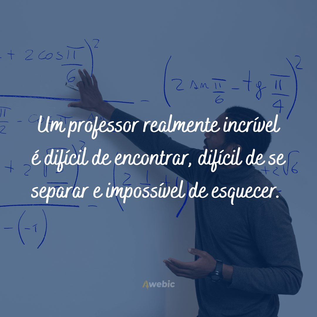 Textos para homenagear seu professor