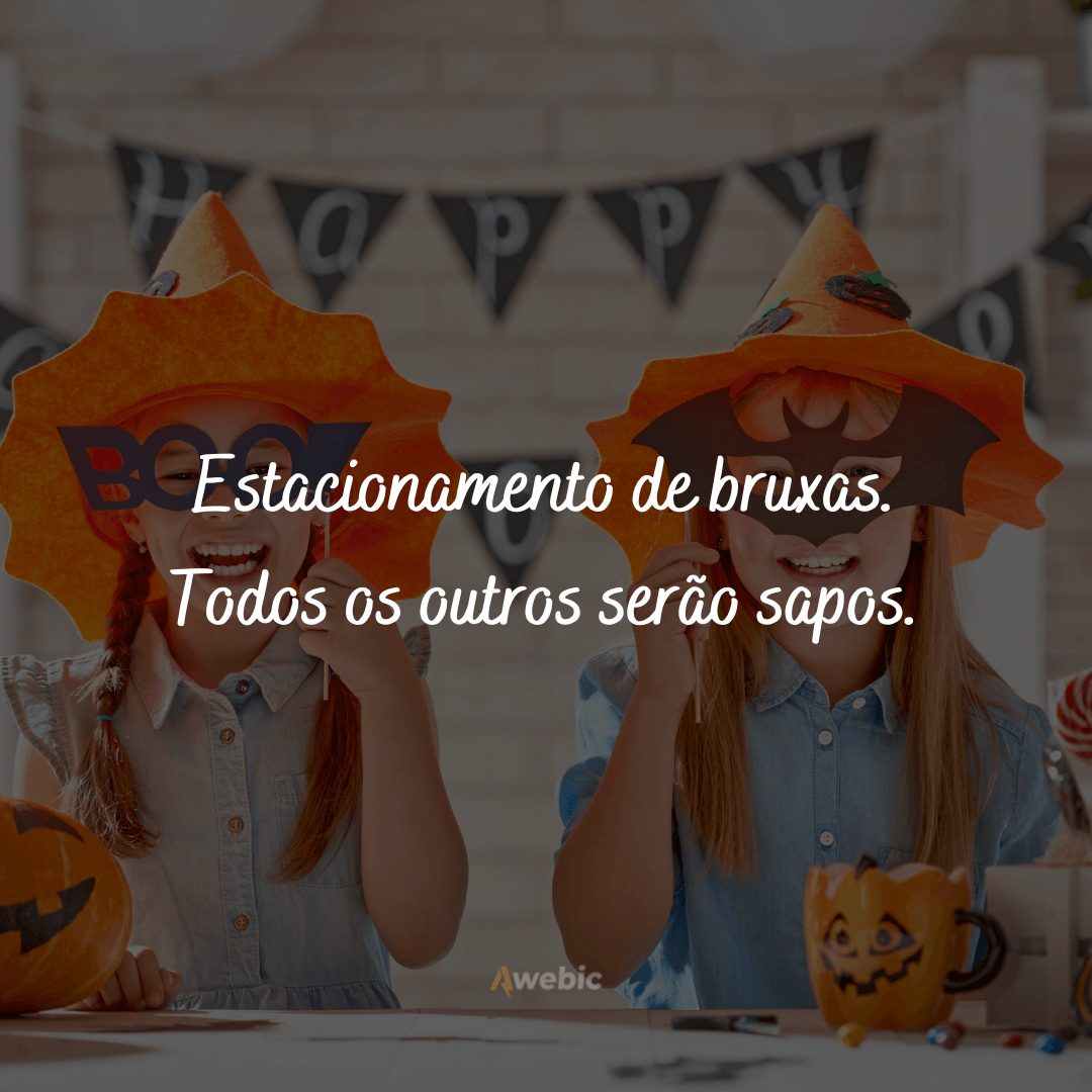 Frases de Halloween engraças