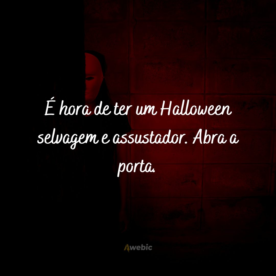 Frases de Halloween para comemorar