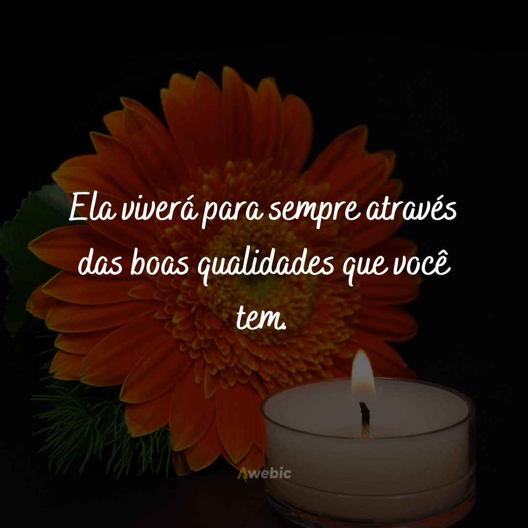 Frases de finados para mãe