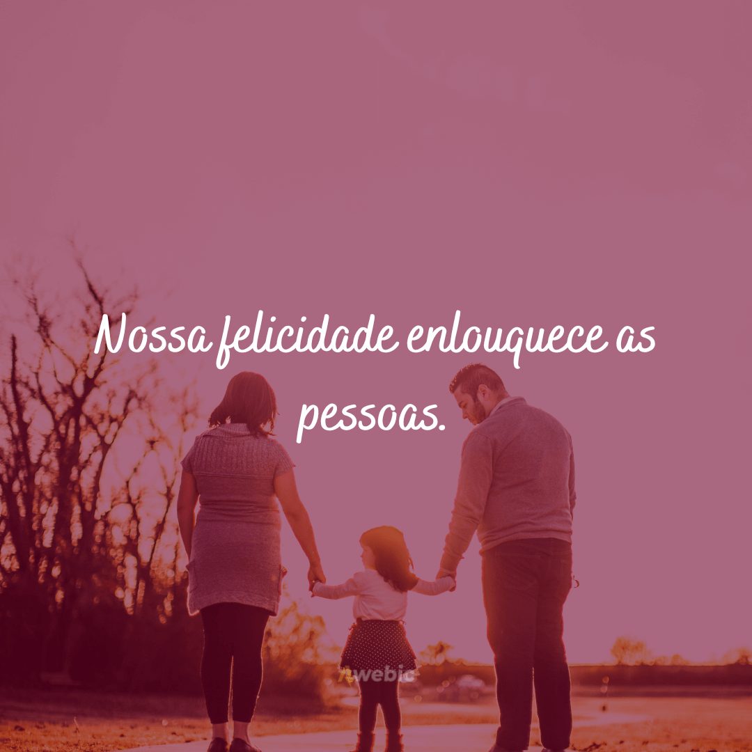 Legendas para fotos com família reunida