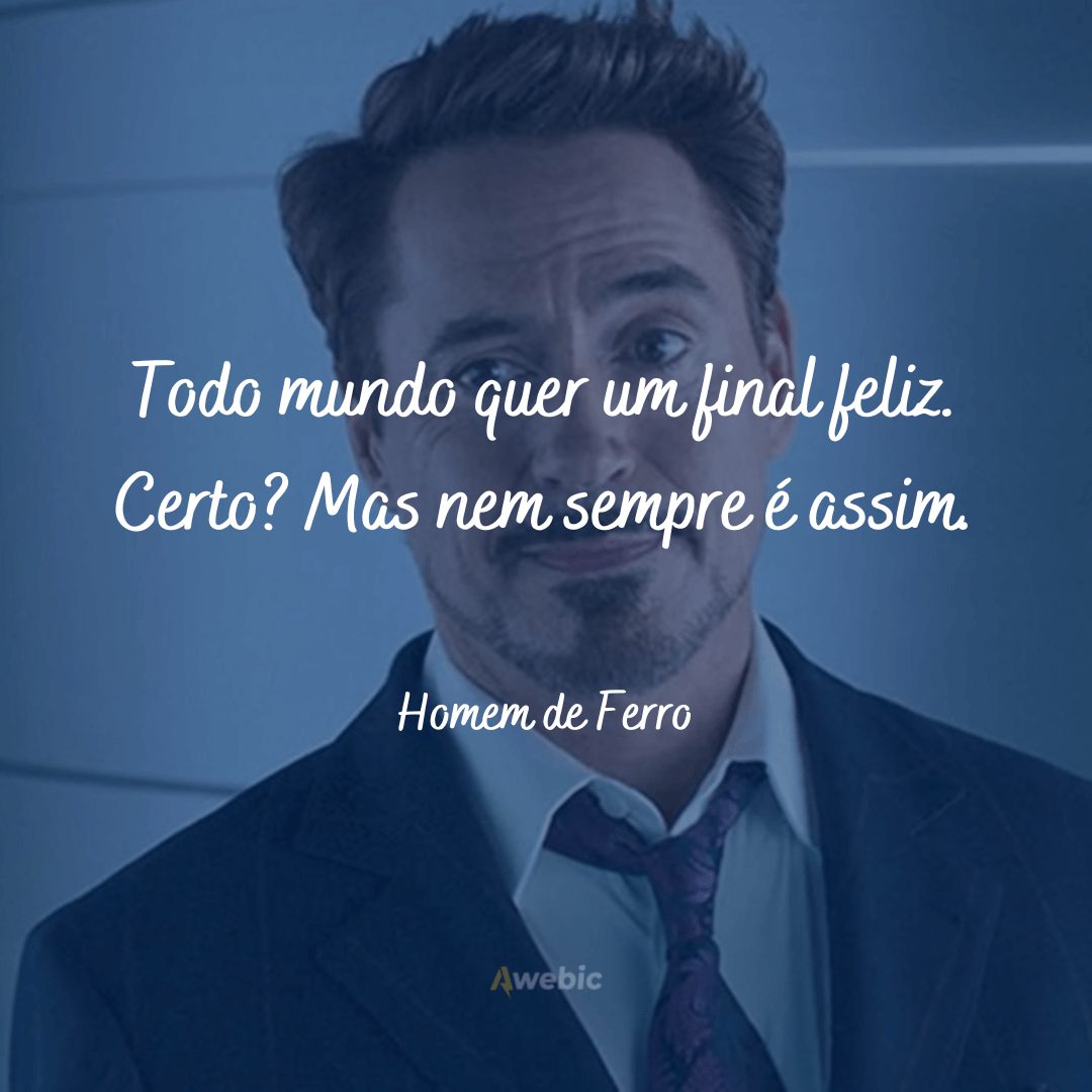 Frases do Homem de Ferro