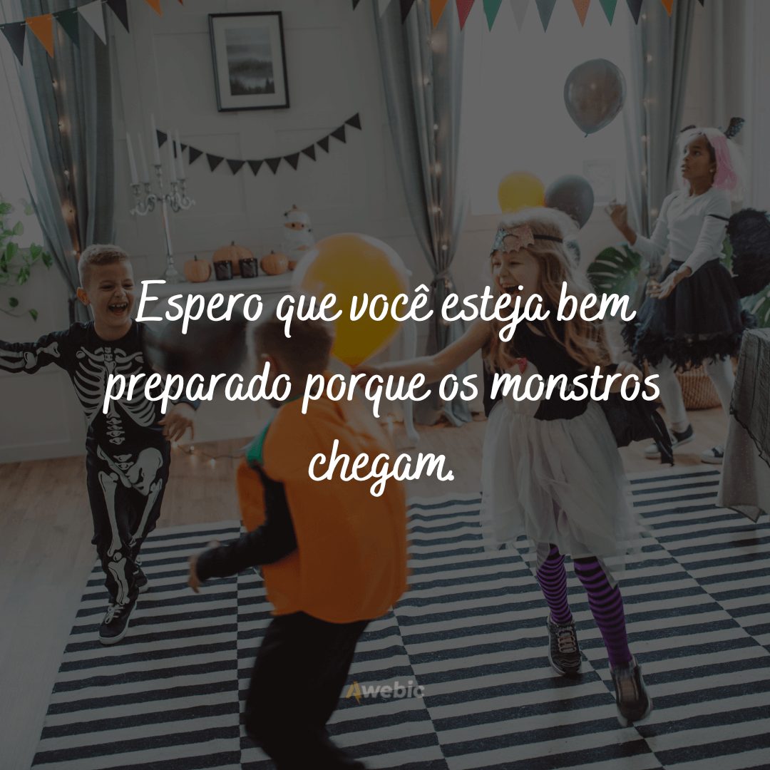 Frases de Halloween para comemorar