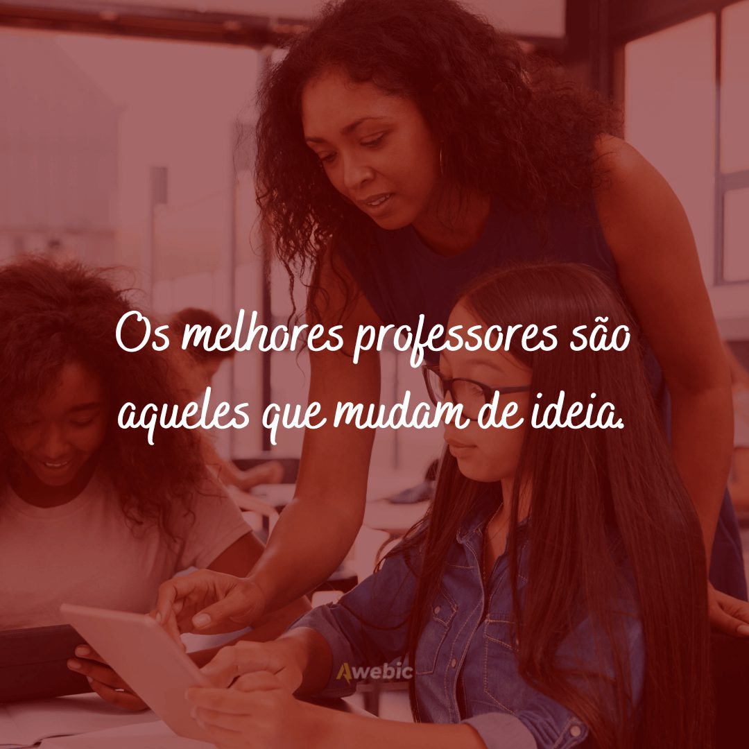 Frases sobre ser professor