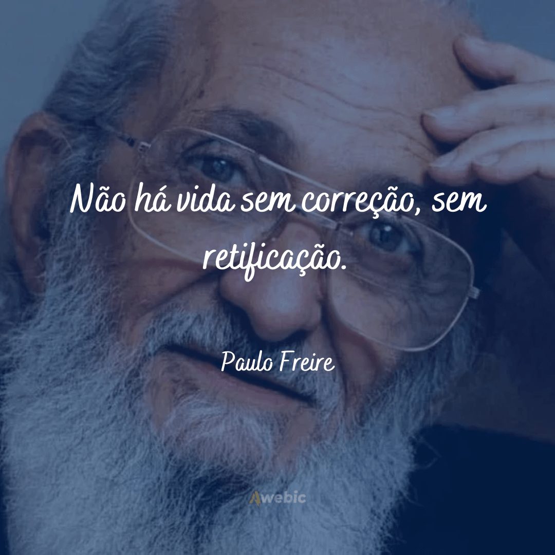 Frases de Paulo Freire