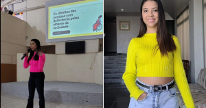 Estudante se torna a primeira pessoa com paralisia cerebral a se formar na unidade do Litoral da Universidade Federal do Paraná