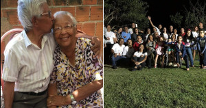 Juntos há 72 anos, casal tem 26 netos, 49 bisnetos e uma tataraneta. Confira essa linda história de amor!