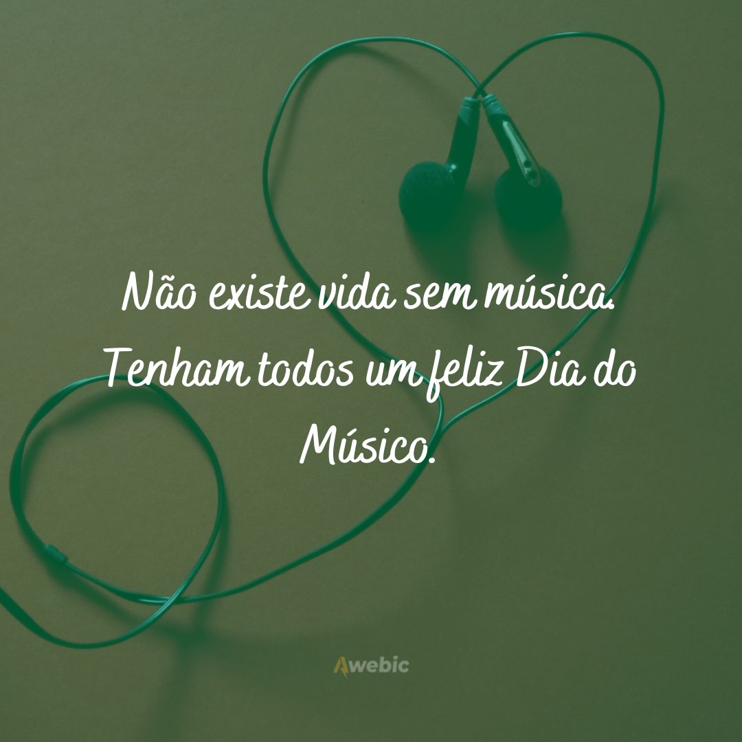 Mensagens sobre o Dia do Músico