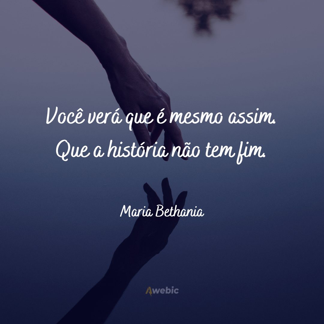 Frases de Maria Bethania