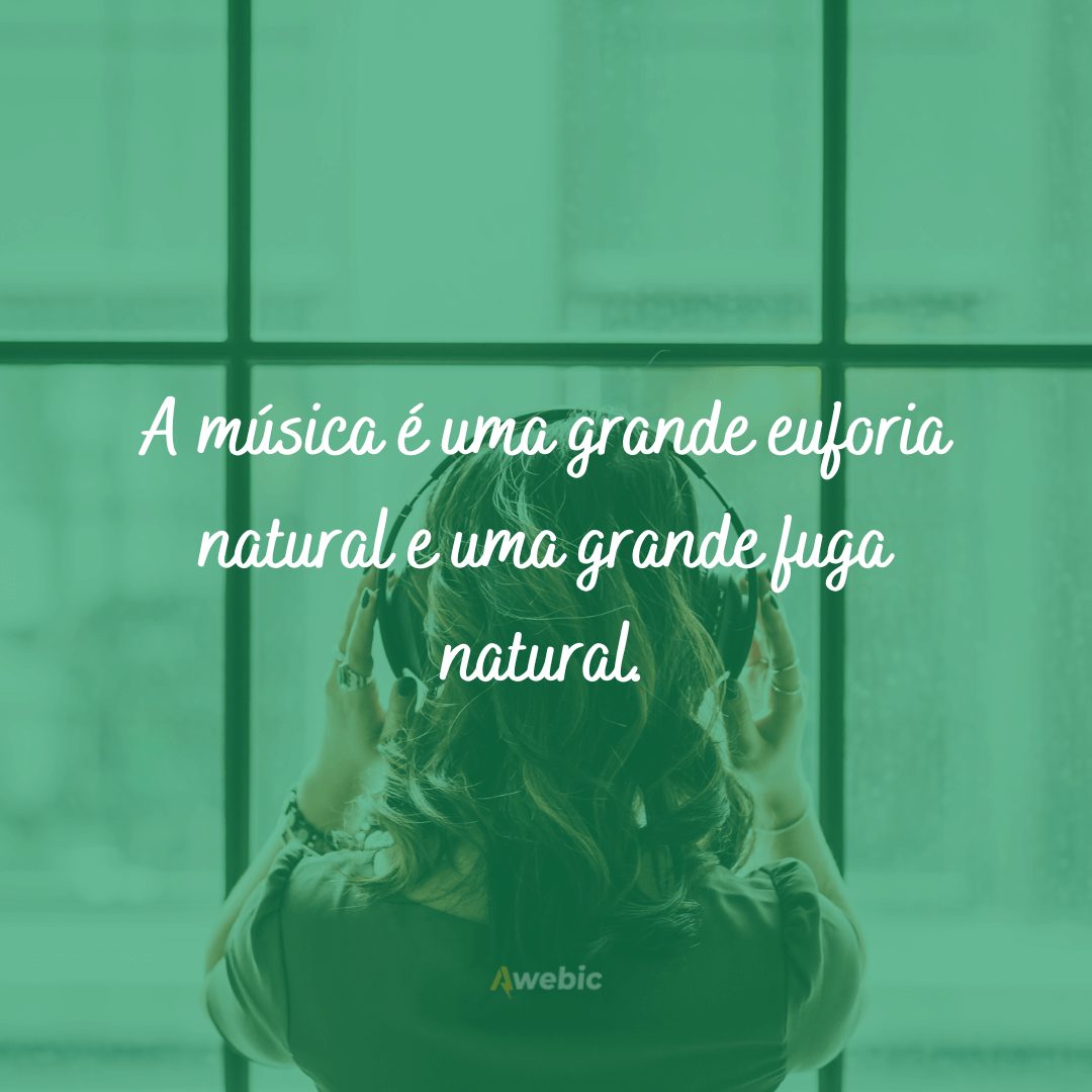 Frases sobre música para inspirar