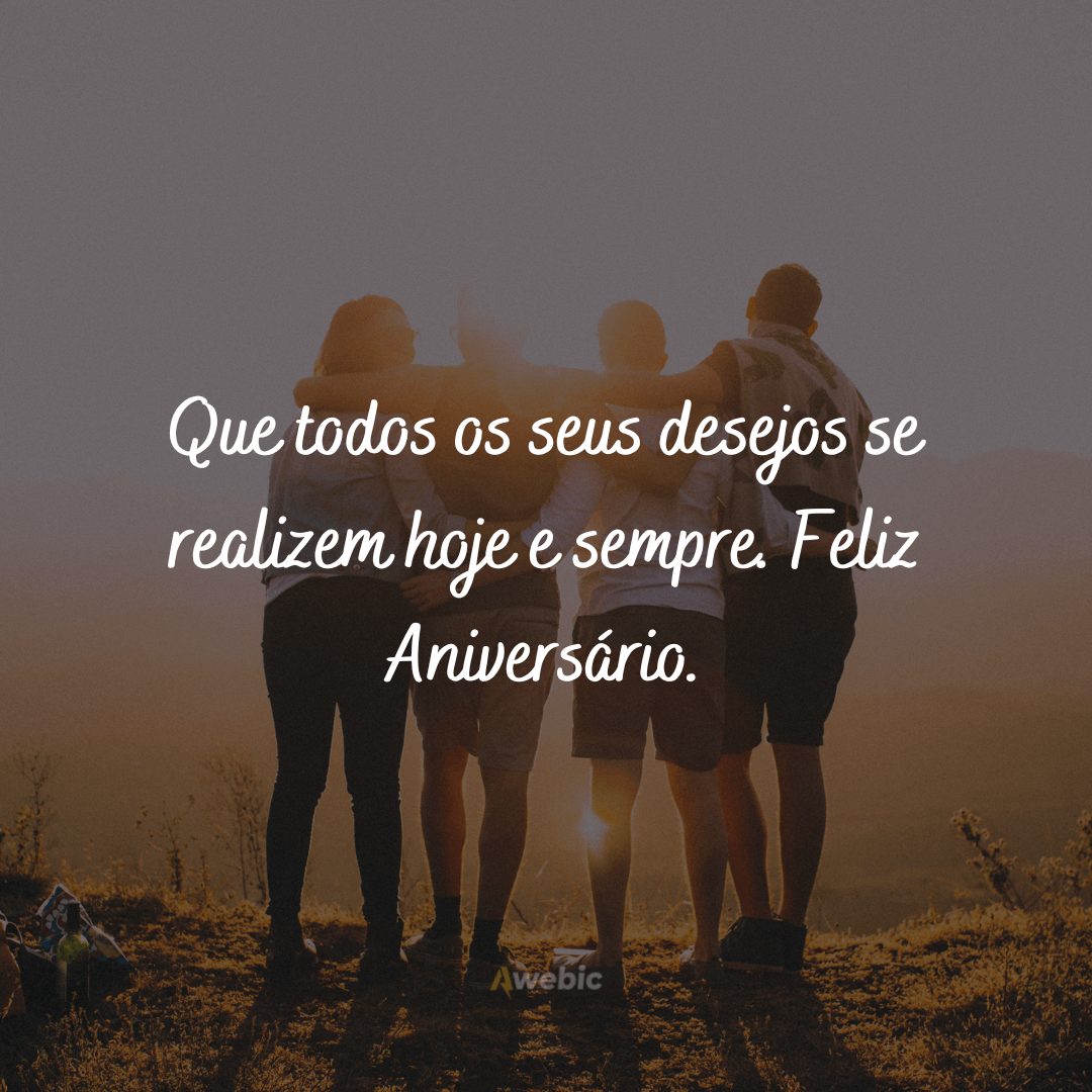 Frases de feliz aniversário para um amigo