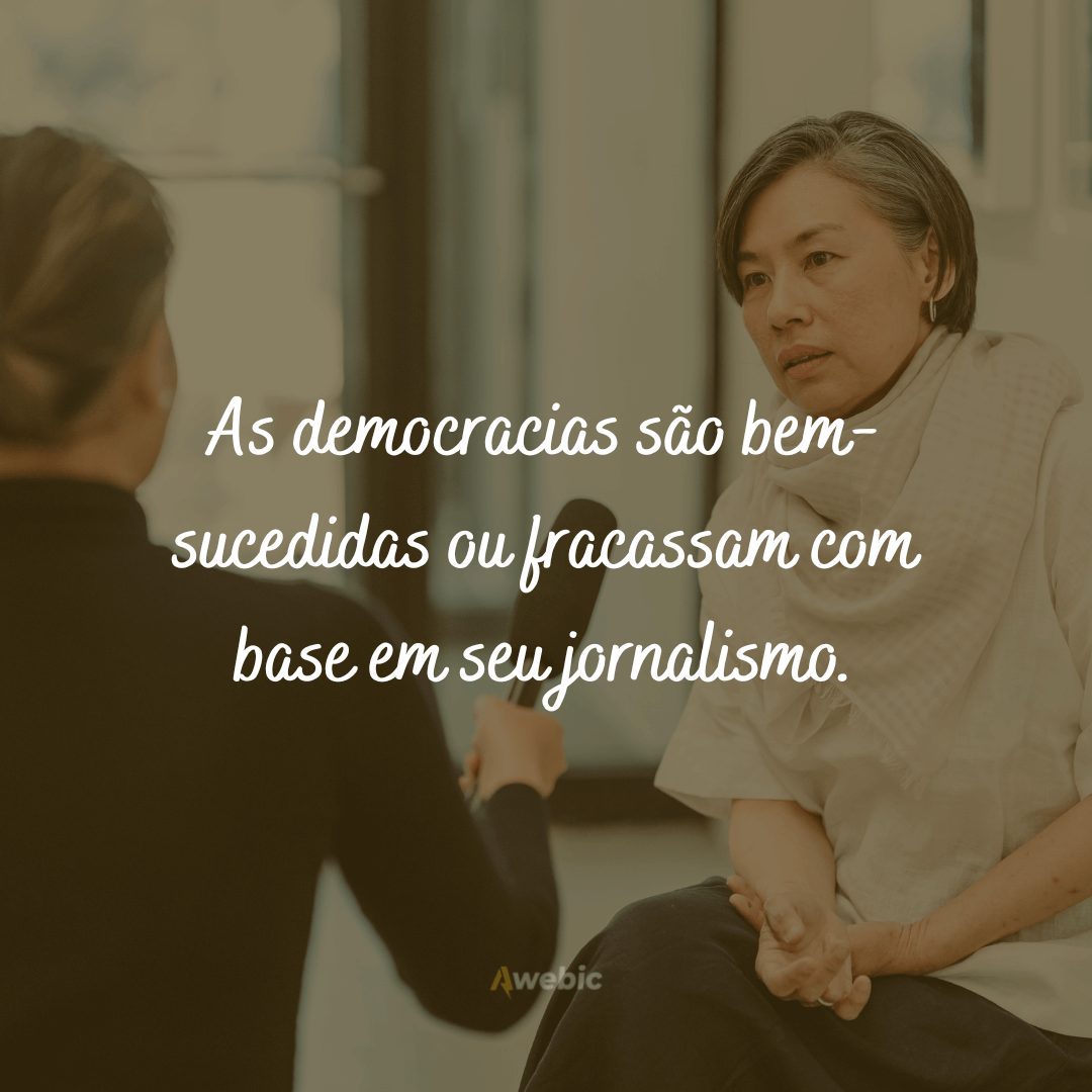 Frases de jornalistas super impactantes