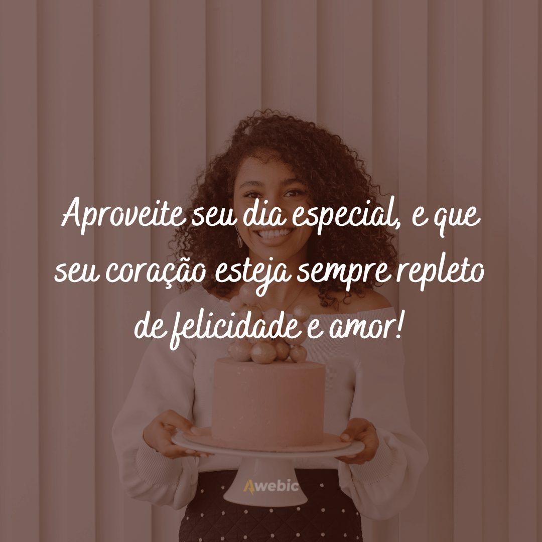 Frases de feliz aniversário para cunhada