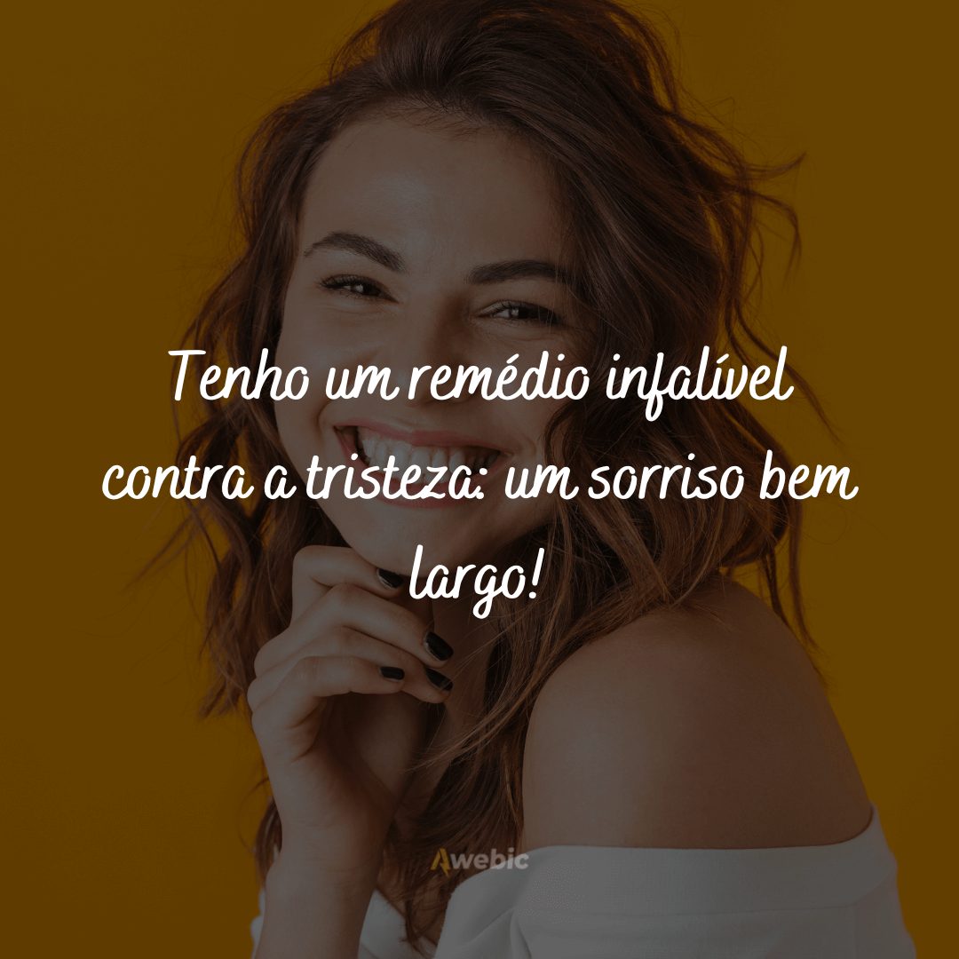 Frases de sorriso para status