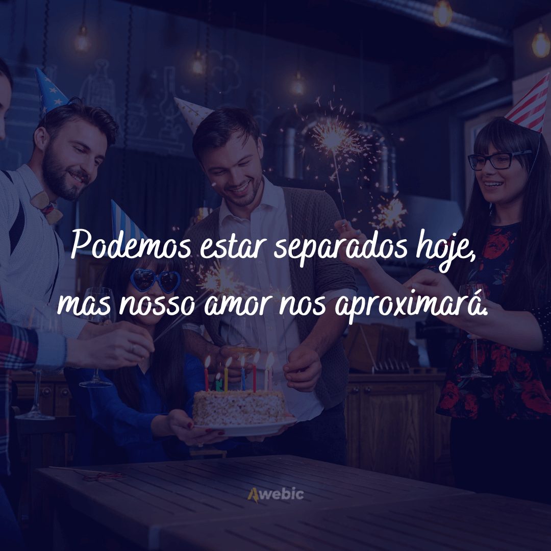 Frases de aniversário com carinho