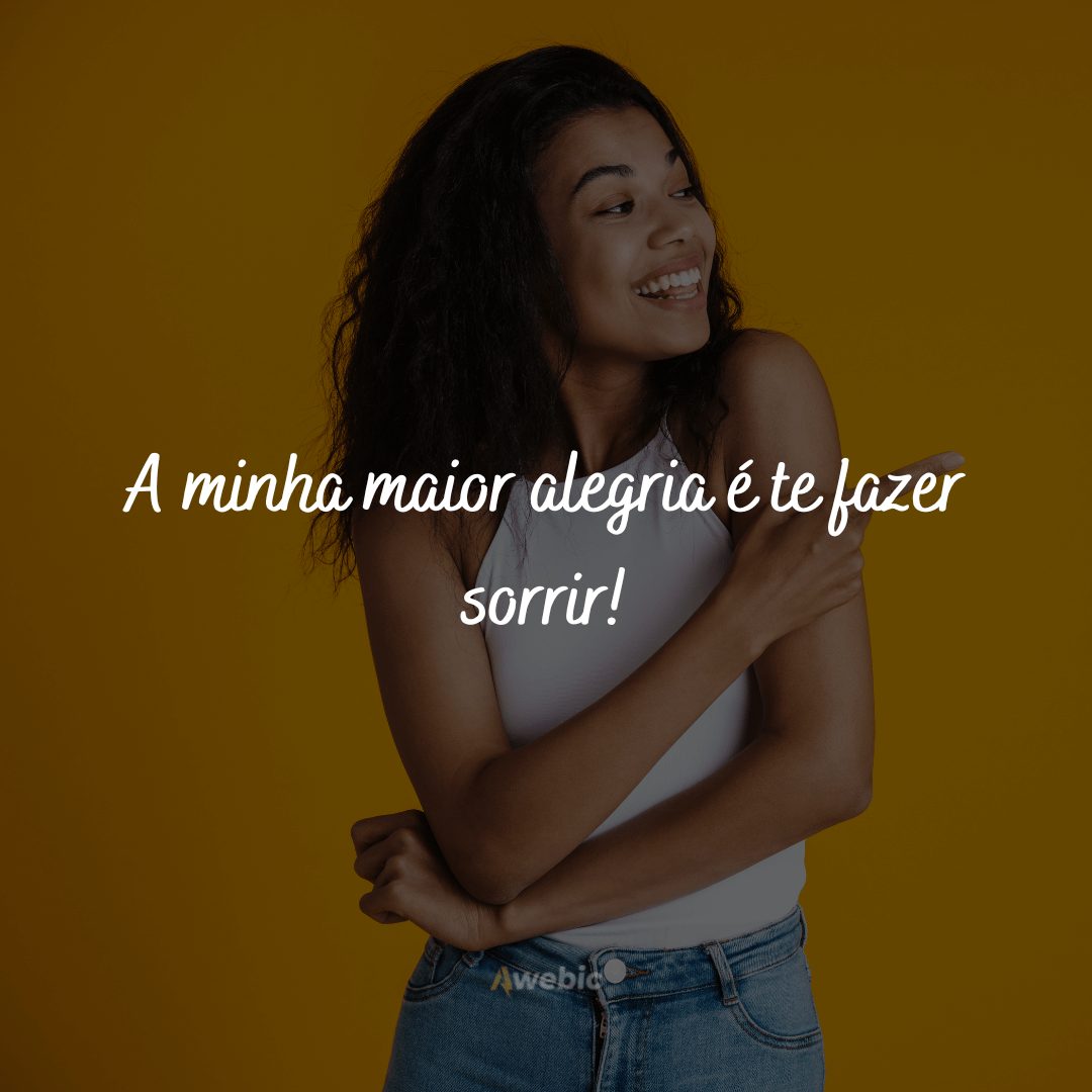 Frases de sorriso para status