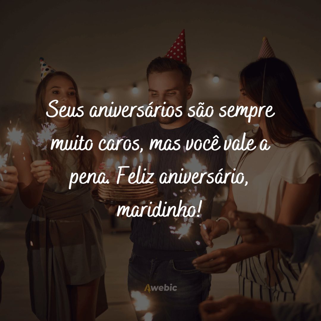 Frases de feliz aniversário para marido