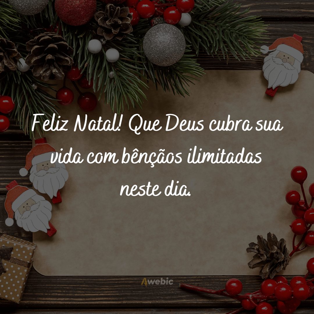 Mensagens de Feliz Natal