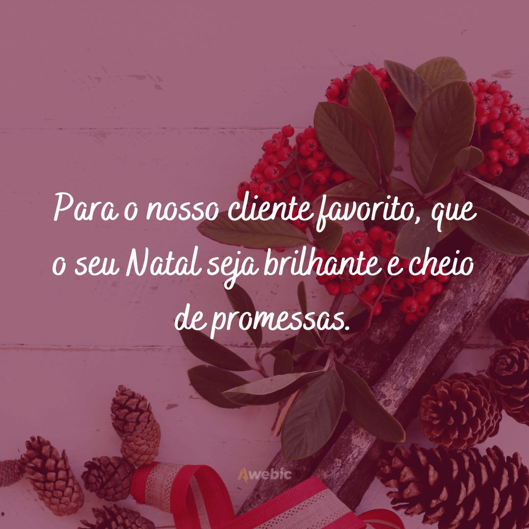 Frases de Natal para clientes e amigos