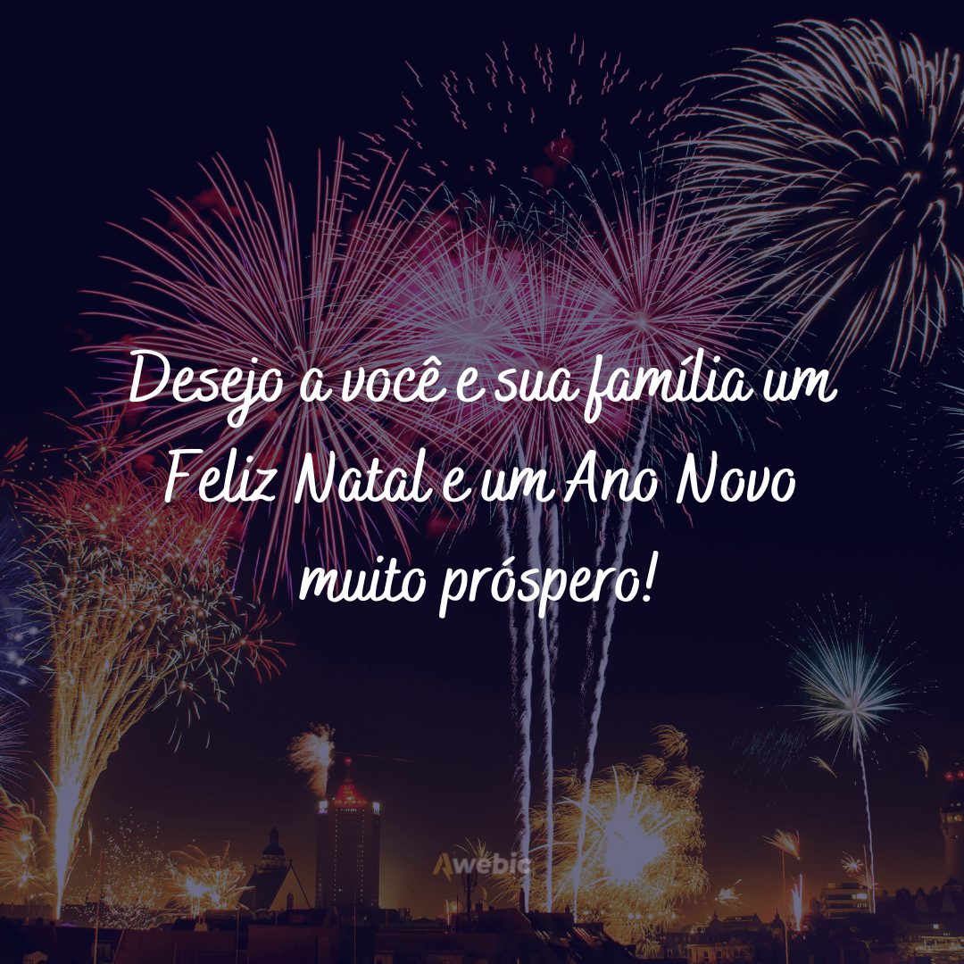 Frases de Natal e ano novo