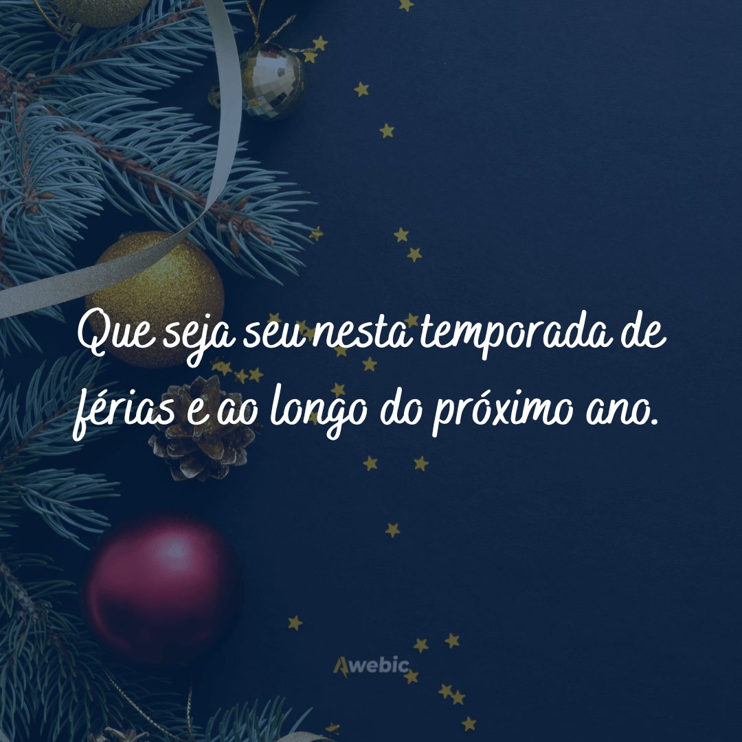 As melhores frases de Feliz Natal em imagens