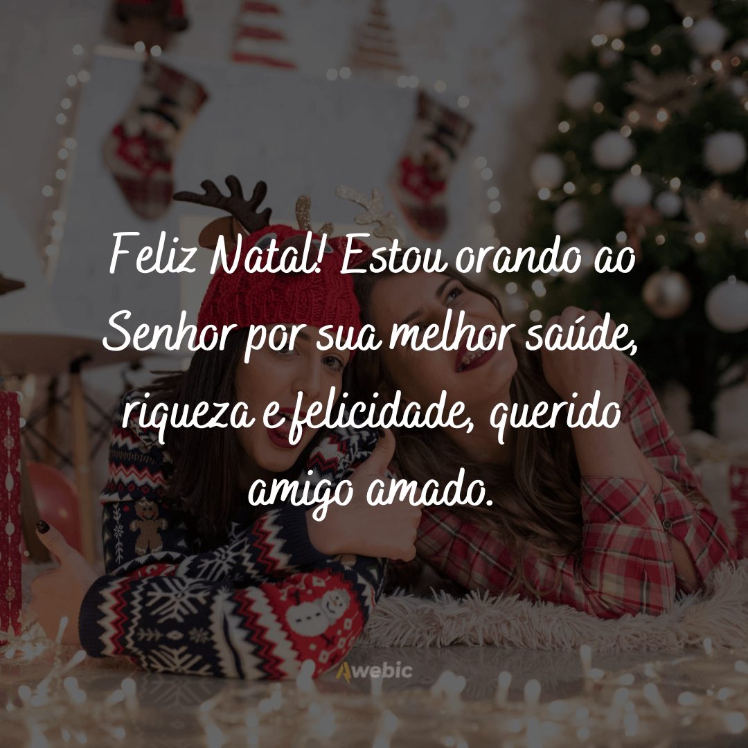 Mensagens de Natal para amigos