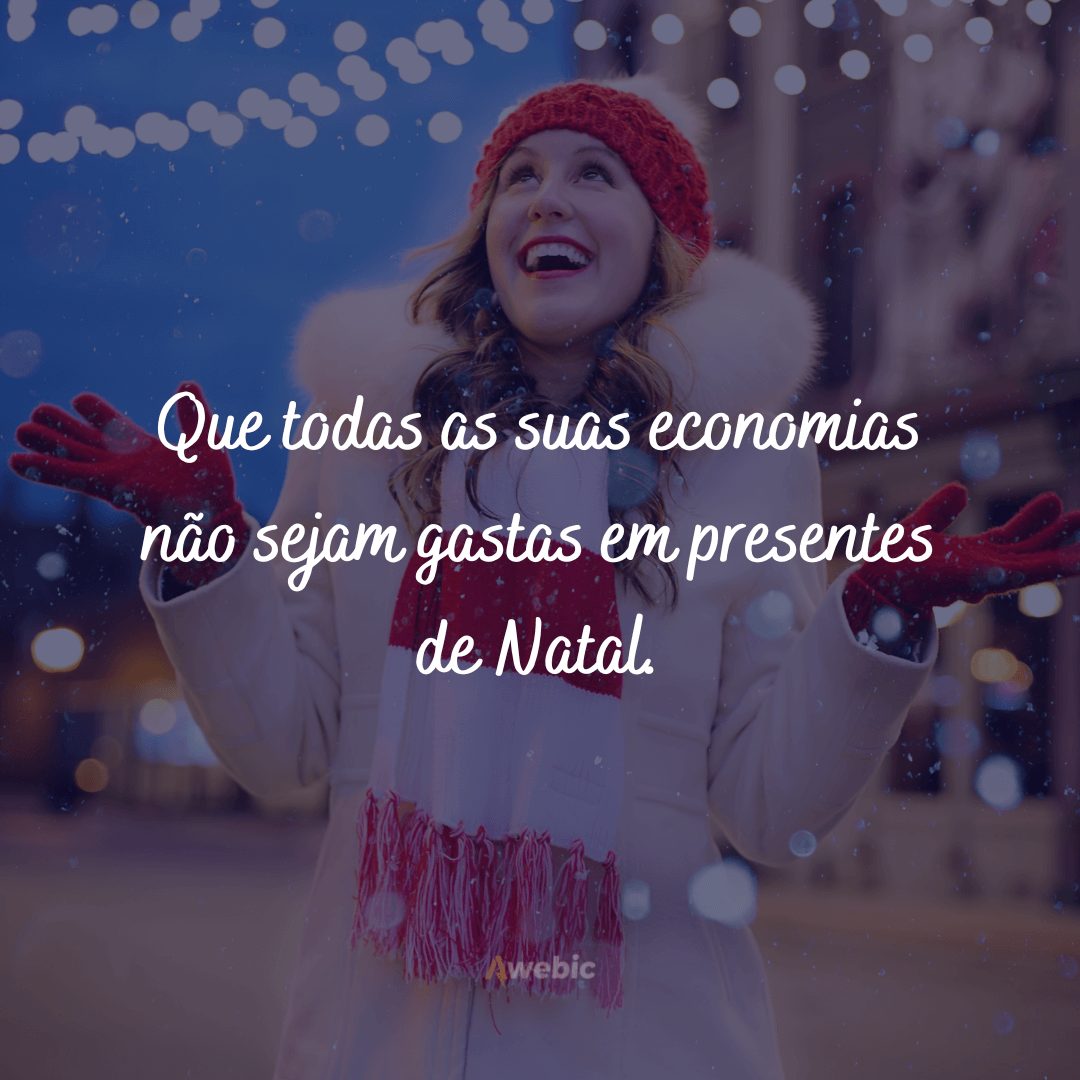 Mensagens engraçadas de Natal