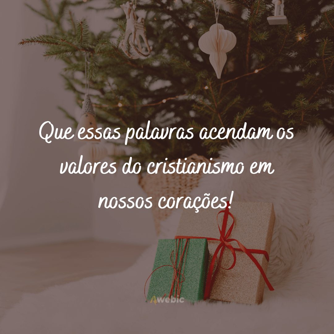 Mensagens de Feliz Natal