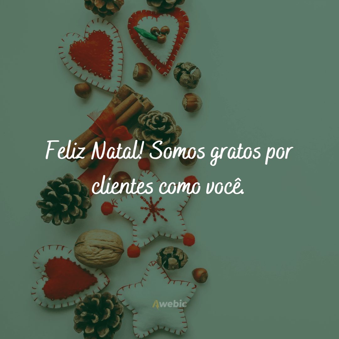 Frases de Natal para clientes e amigos